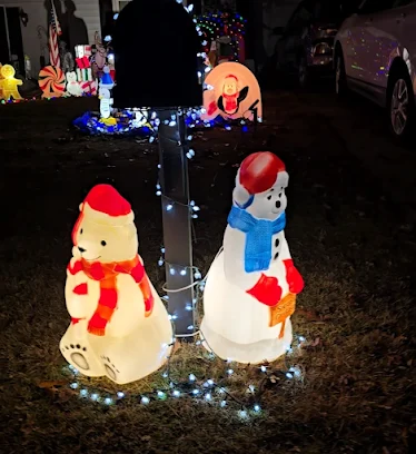Pittman Family Holiday Light Display, 216 Longview Dr, Smithfield